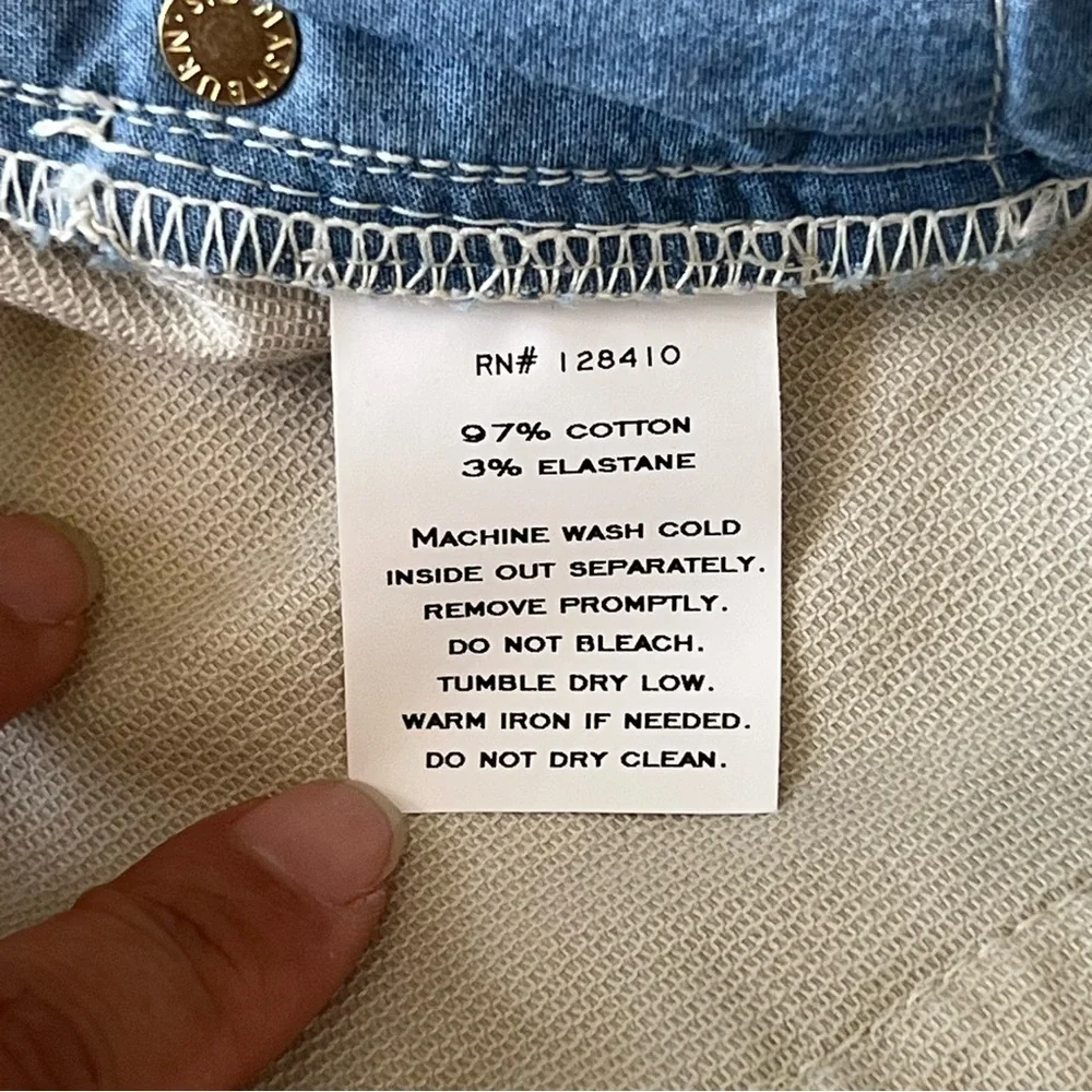 Sid Mashburn Cream Slim Men Jeans - Picture 3 of 8